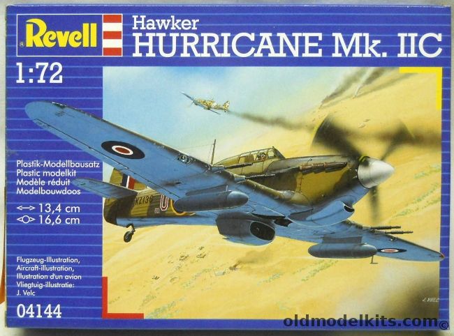 Revell 1/72 TWO Hawker Hurricane Mk.IIC, 04144