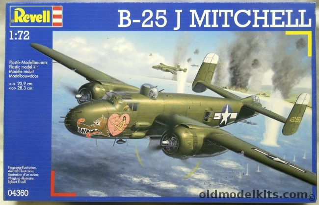 Revell 1/48 TWO B-25J Mitchell - USAAF 38th BG 71 BS Itazuke Japan Dec ...