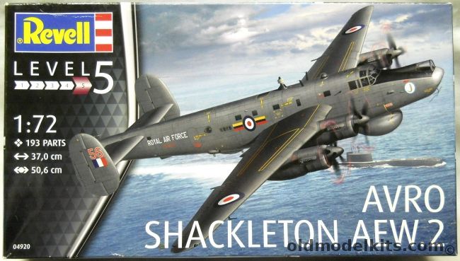 Revell 1/72 Avro Shackleton AEW.2, 04920 plastic model kit