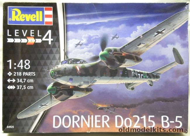 Revell 1/48 Dornier Do-215 B-5 - Night Fighter, 04925 plastic model kit