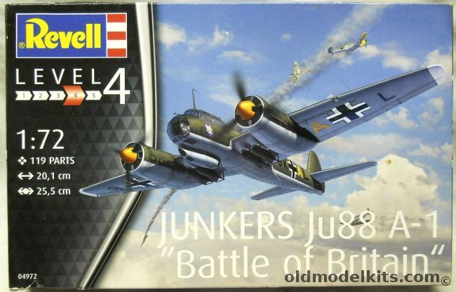 Revell 172 Junkers Ju 88 A 1 Battle Of Britain Ju88a 1 04972