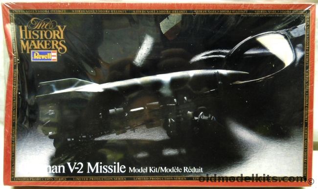 Revell 1/69 V-2 With Trailer And Launcher - History Makers Issue, 0560 plastic model kit