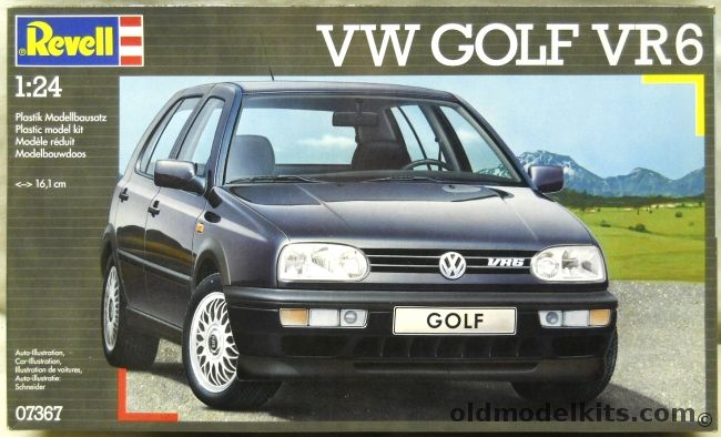 Revell 1/24 VW Golf VR6 - Volkswagen, 07367 plastic model kit