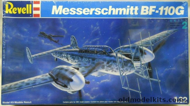 Revell 1/32 Messerschmitt Bf-110G, 4745 plastic model kit