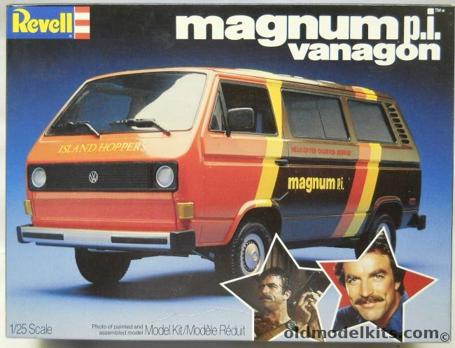 Revell 1/24 Magnum PI Vanagon - TC Island Hoppers Van, 7328 plastic model kit