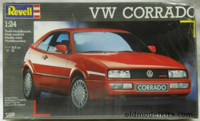Revell 1/24 VW Corrado - Sports Car, 7329 plastic model kit