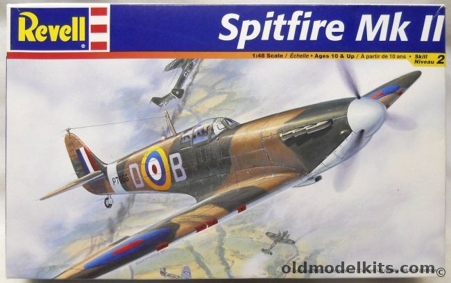 Revell 1/48 Supermarine Spitfire Mk II Plus Bf-109G, 85-5239