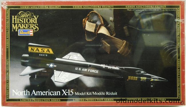 Revell 1/65 North American X-15 - History Makers Issue, 8610 plastic model kit