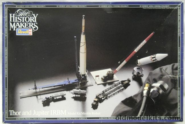 Revell 1/110 History Makers Thor and Jupiter IRMB Missiles, 8639 plastic model kit