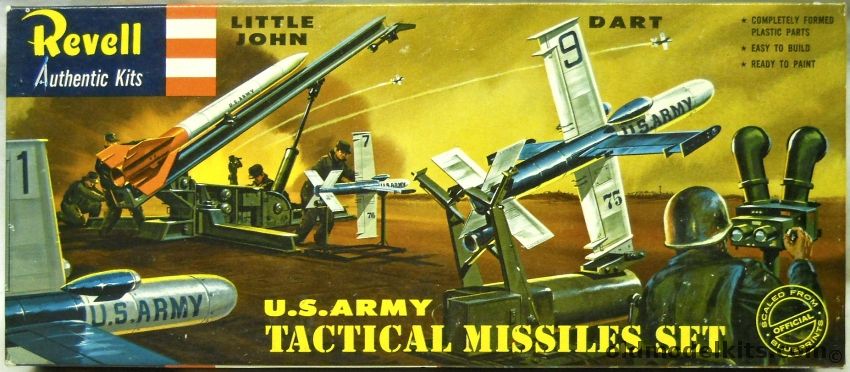 Revell 1/40 US Army Tactical Missiles Little John and Dart with ...