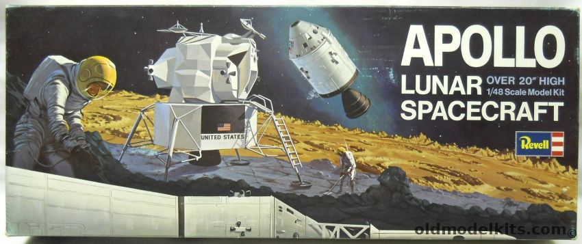 Revell 1/48 Apollo Lunar Spacecraft - Large 20 inch Top of Saturn V ...