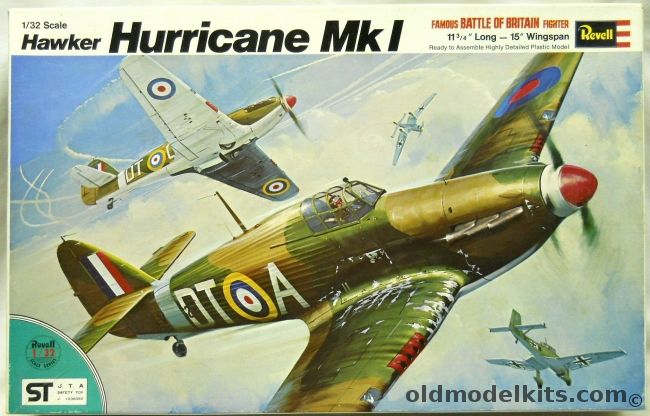 Revell 1/32 Hawker Hurricane Mk I - Japan Issue, H217 plastic model kit