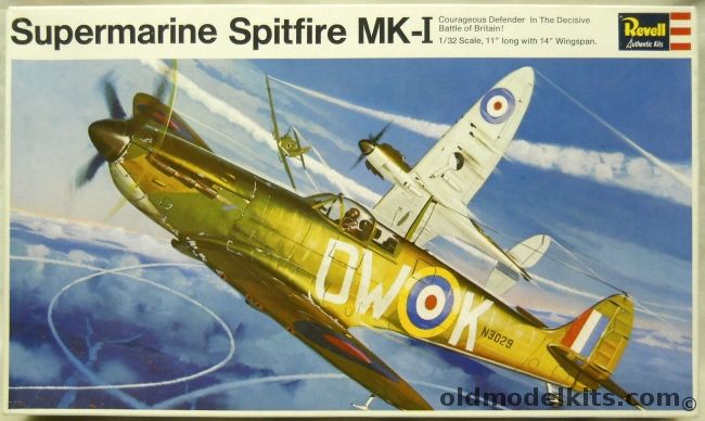 Revell 1/32 Supermarine Spitfire Mk1 - 610 Sq County of Chester, H282-200 plastic model kit