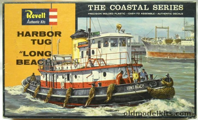 Revell 1/108 Harbor Tug Long Beach - The Coastal Series, H314-150 plastic model kit