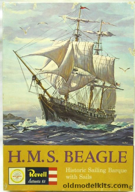 Revell 1 110 Hms Beagle - Historic Sailing Barque - Charles Darwin's 