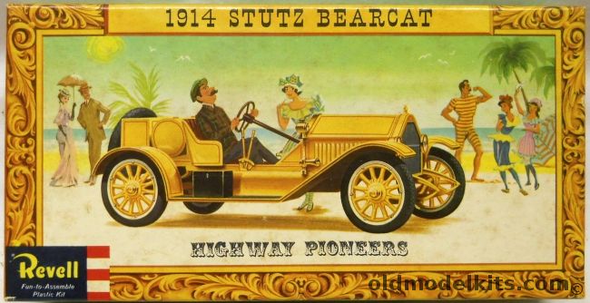 Revell 1/32 1914 Stutz Bearcat Highway Pioneers, H38-89 plastic model kit