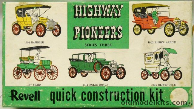 Revell 1/32 1911 Rolls Royce Highway Pioneers, H46-89 plastic model kit