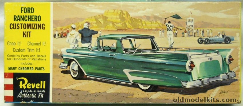 Revell 1/25 1957 Ford Ranchero Customizing Kit, H1240-149 plastic model kit