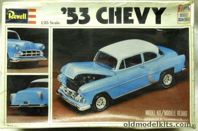 Revell 1/25 53 Chevy - 1953 Chevrolet 2 Door Coupe, H1377 plastic model kit