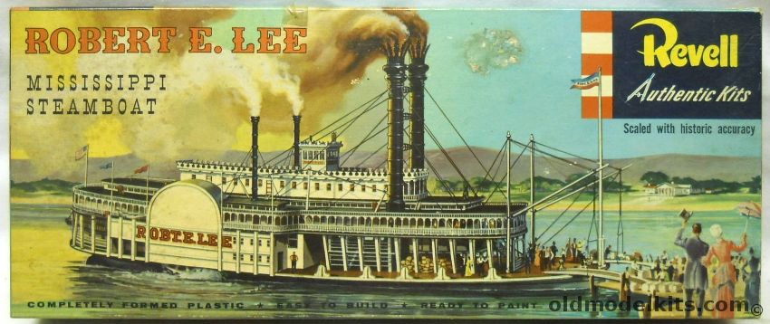 Revell 1/275 Robert E Lee Steamboat - 'S' Issue, H328-198