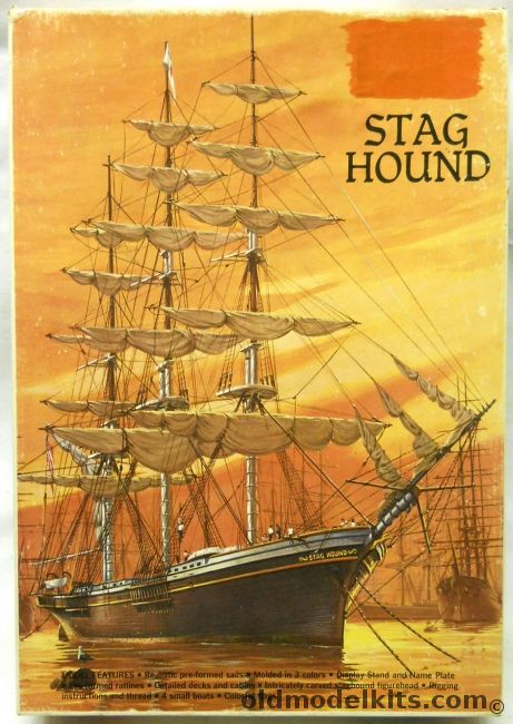 Revell 1/216 Stag Hound Clipper - The Largest Merchant Ship of Her Day, H345-300 plastic model kit