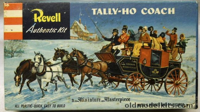 Revell 1/48 Tally-Ho Coach - Miniature Masterpieces, H513-98 plastic model kit