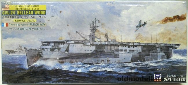 Skywave 1/700 USS Belleau Wood CVL-24 / Monterey / Langley / Bataan ...