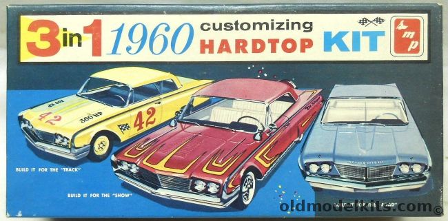 SMP 1/25 1960 Chevrolet Impala Hardtop 3 in 1 Customizing Kit, 7760 plastic model kit