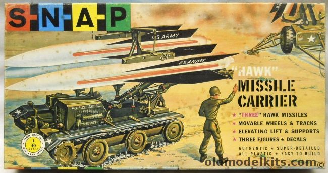 SNAP 1/40 Hawk Missile Carrier - (ex Adams), 159 plastic model kit