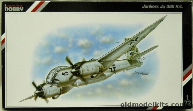 Special Hobby 1/72 Junkers Ju-388 K/L - (Ju388K/L), SH72021 plastic model kit