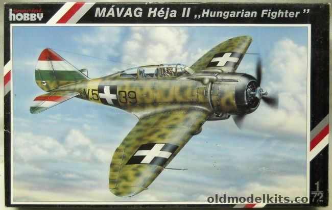 Special Hobby 1/72 TWO MAVAG Heja II Hungarian Fighter, SH72100 plastic model kit