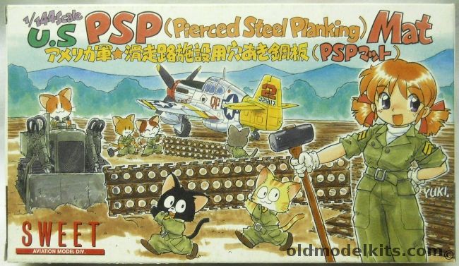 Sweet 1/144 US PSP Pierced Steel Planking Mat - Marston Matting, 20 plastic model kit