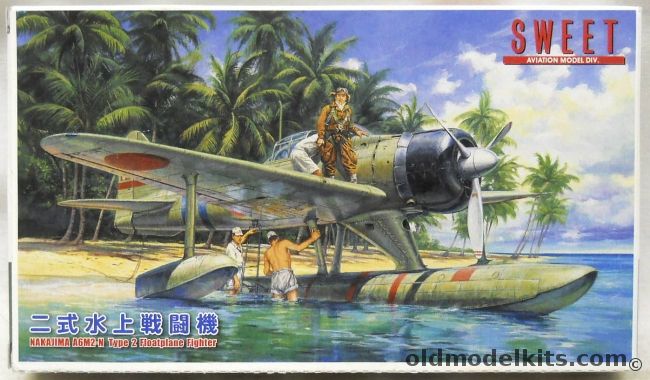 Sweet 1/144 Nakajima A6M2-N type 2 Floatplane Fighter Rufe - Two Kits, 30