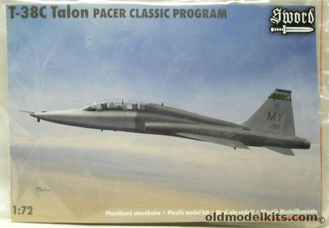 Sword 1/72 T-38C Talon Pacer Classic Program - (T-38) -Bagged, SW48029 plastic model kit