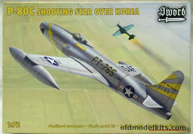 Sword 1/72 TWO P-80C Shooting Star Over Korea, SW72030 plastic model kit