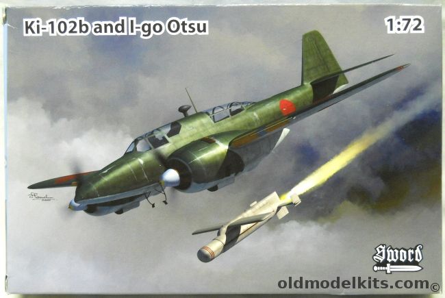 Sword 1/72 Ki-102b And I-Go Otsu, SW72125 plastic model kit