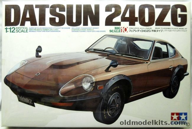 Tamiya 1/12 Datsun 240ZG, 12010 plastic model kit