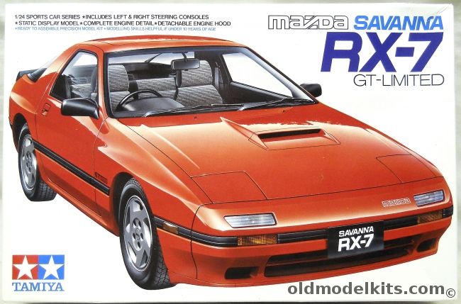 Tamiya 1/24 Mazda RX-7 GT Limited Savanna, 24060 plastic model kit