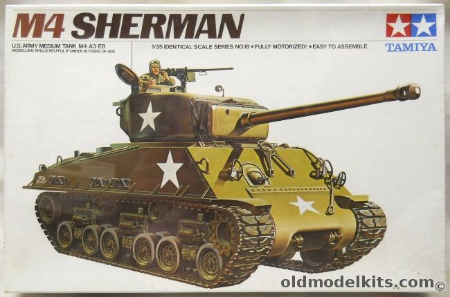 Tamiya 1 35 M4 Sherman Motorized - M4a3e8 Easy Eight, 3081