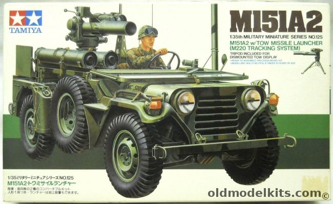 Tamiya 1/35 Ford M151A2 With TOW Missile Launcher, 3625-600 plastic model kit