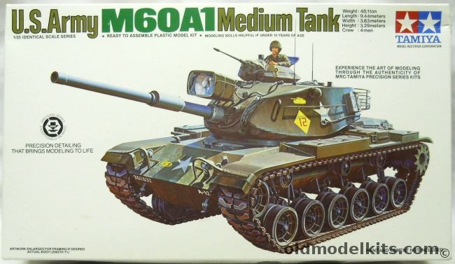 Tamiya 1/35 M60A1 US Army Medium Tank, MT-128A