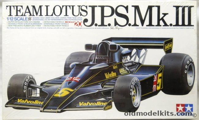 Tamiya 1/12 Team Lotus JPS Mk.III - John Player Special, BS1222 plastic model kit