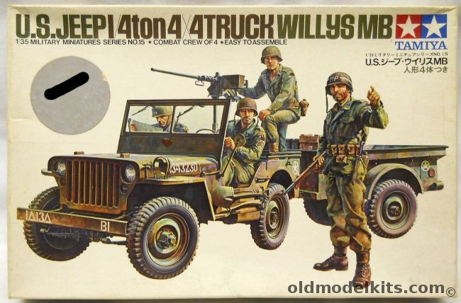 Tamiya 1/35 US Jeep 1/4 Ton 4X4 Willys MB, MM115