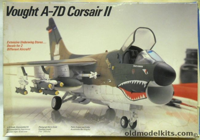 Testors 1/72 Vought A-7D Corsair II - USAF Pennsylvania ANG 146 TFS 112 ...