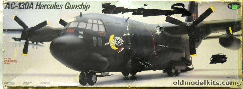 Testors 1/48 Lockheed AC-130A Hercules Gunship, 596 plastic model kit
