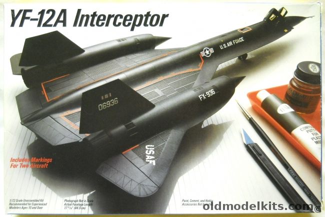 Testors 1/72 Lockheed YF-12A Interceptor, 697