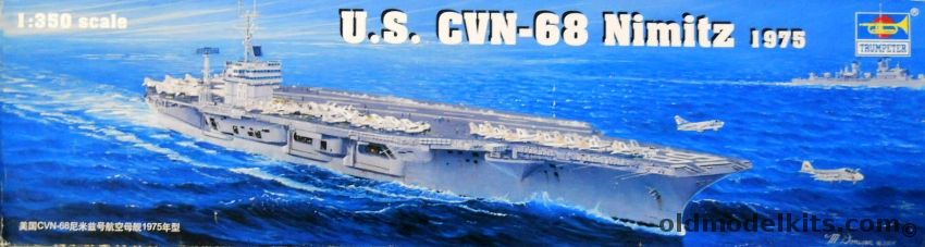 Trumpeter 1/350 USS Nimitz CVN-68 Aircraft Carrier 1975, 05605 plastic model kit