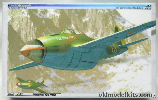 Unicraft 1/72 Gudkov Gu-VRD plastic model kit