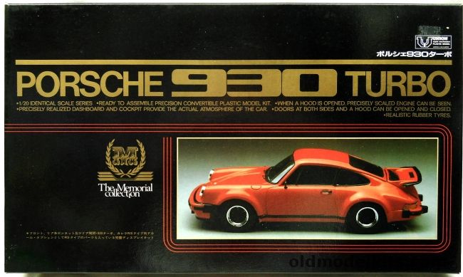 Union 1/20 Porsche 930 Turbo, MC01-1500 plastic model kit