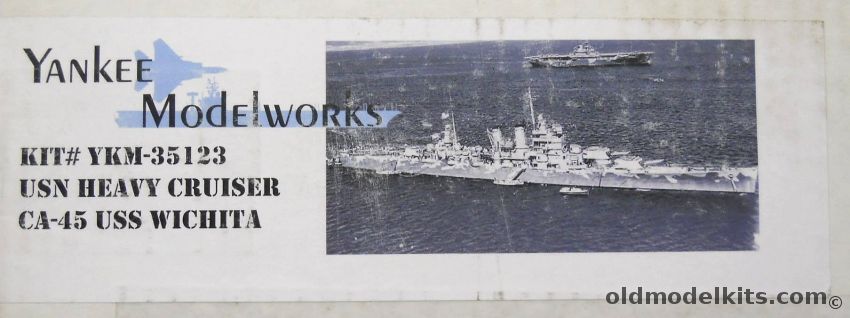 Yankee Modelworks 1/350 CA-45 USS Wichita Heavy Cruiser - Wichita Class, YKM-35123 plastic model kit